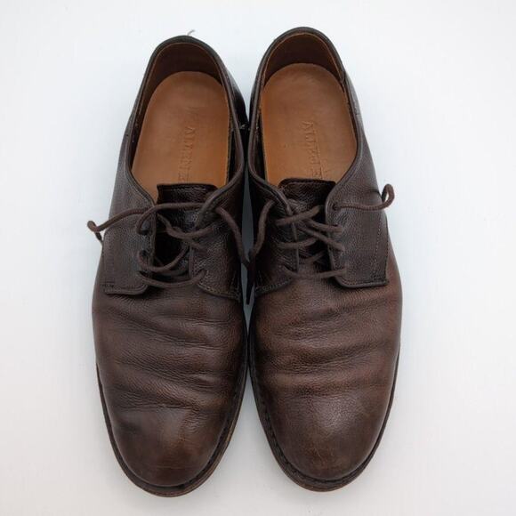 Allen Edmonds Shoes Mens 8.5 Brown Feather Welt Leather Dress Derby Extralight main image 11